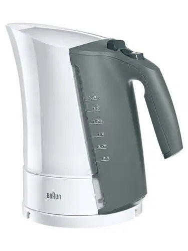 Электрический чайник Braun WK300 KE WH INT, Белый-Серый, 1.7 л