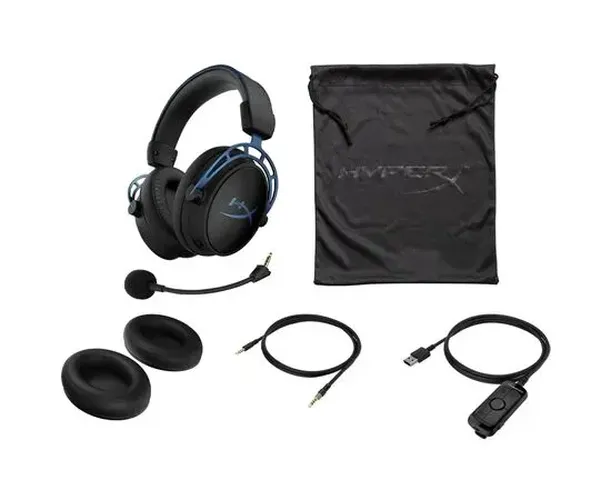 HyperX Cloud Alpha S o'yin naushniklari, qora-ko'k, в Узбекистане