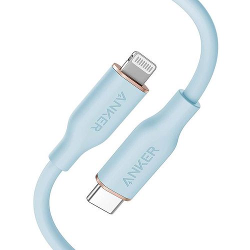 USB кабель Anker PowerLine III Flow USB-C to Lightning 3ft A8662H31, Синий