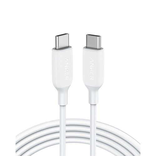 USB кабель Anker PowerLine III USB-C to USB-C 2.0 Cable 3ft A8852H21, Белый