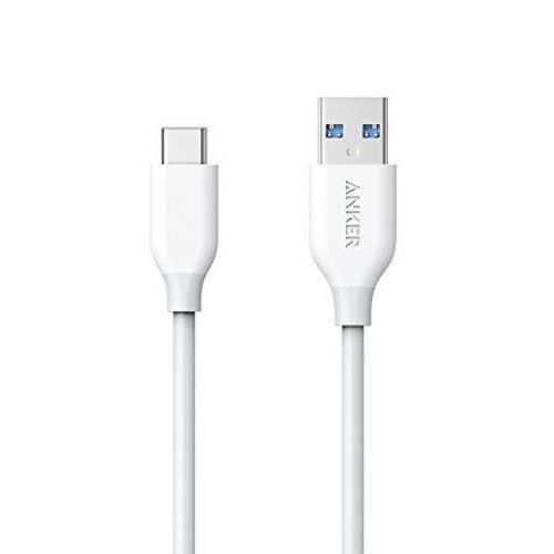 USB кабель Anker PowerLine USB-A to Micro USB A8132H21, Белый