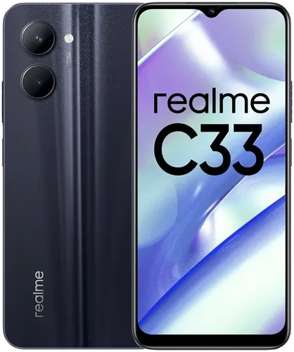 Смартфон Realme C33 RMX3264, Черный, 4/128 GB