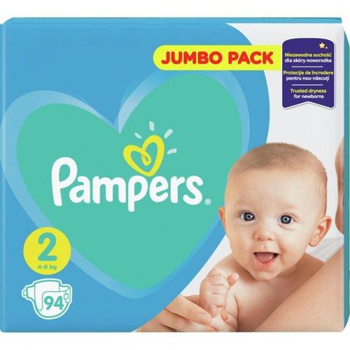 Подгузник Pampers New Baby Mini Размер 2 (4-8 кг), 94 шт.