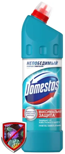 Универсальный гель Domestos Двойная сила Свежесть Атлантики, 1250 мл