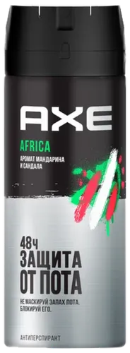 Dezodorant sprey Axe Africa, 150 ml, купить недорого