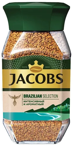 Кофе Jacobs Brazilian Selection, 95 гр, купить недорого