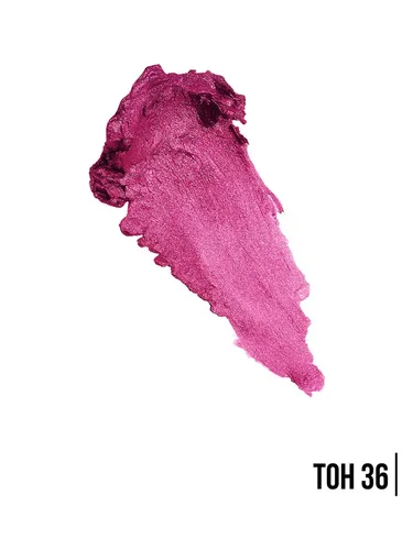 Губная помада LUXVISAGE Перламутровая, тон 36 Бордовый-Фиолетовый с шиммером, купить недорого