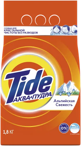 Стиральный порошок Tide Альпийская свежесть 1.8 кг для ручной стирки