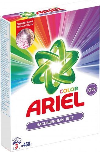 Стиральный порошок-автомат Ariel Color&Style, 450 г, купить недорого