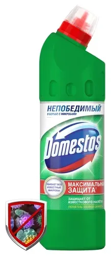 Универсальный гель Domestos Двойная сила Хвойная свежесть, 0.5 л