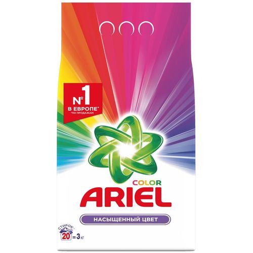 Kir yuvish kukuni-avtomatik Ariel "Color", 3kg, купить недорого