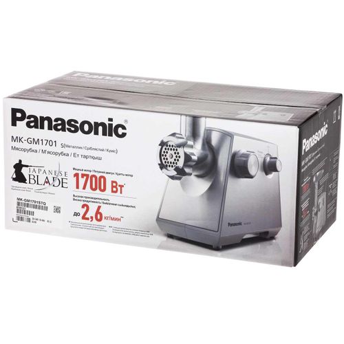 Мясорубка Panasonic MK-GM1701STQ, Стальной, фото