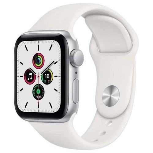 Смарт часы Apple Watch SE 44 mm, White-Silver