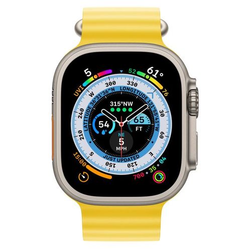 Смарт часы Apple Watch Ultra Series 8 49 мм, Yellow, купить недорого