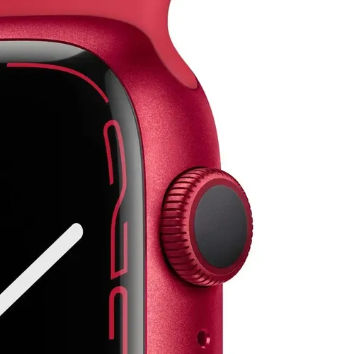 Смарт часы Apple Watch S7, 41 мм, Red, в Узбекистане