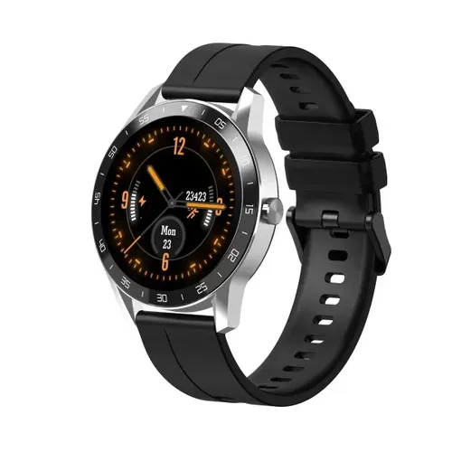 Blackview X1 smart soati, Kumush-qora, 33 mm, в Узбекистане