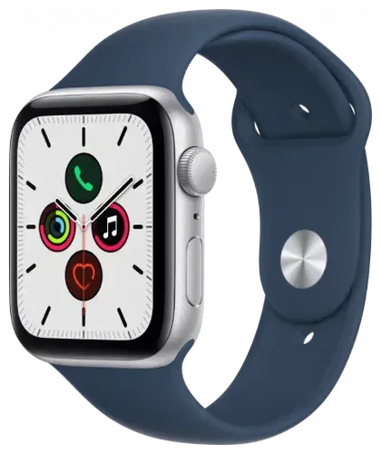 Смарт часы Apple Watch SE 40 mm, Silver/Blue