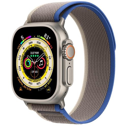 Smart soatlar Apple Watch Ultra Series 8 49 mm, Blue/Gray