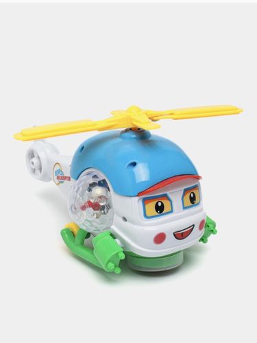 Музыкальная игрушка "Вертолет" с подсветкой 547, Белый
