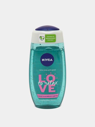 Гель для душа Nivea Shower "Свежесть Балийского цветка"