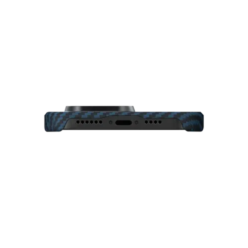 Чехол Pitaka MagEZ Case 3 для iPhone 14 Pro Max, Black/Blue, фото