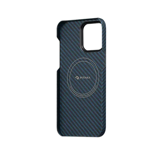 Чехол Pitaka MagEZ Case 3 для iPhone 14 Pro Max, Black/Blue, 80500000 UZS