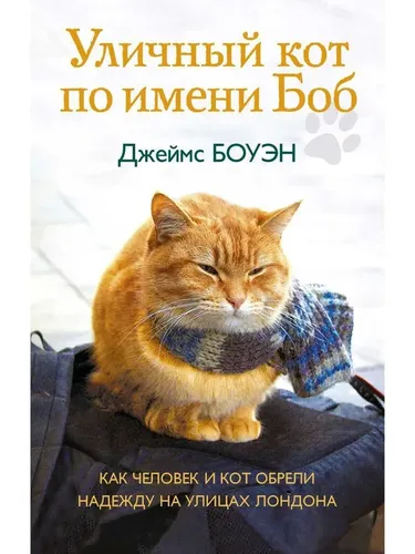 Уличный кот по имени Боб. Как человек и кот обрели надежду на улицах Лондона | Джеймс Боуэн