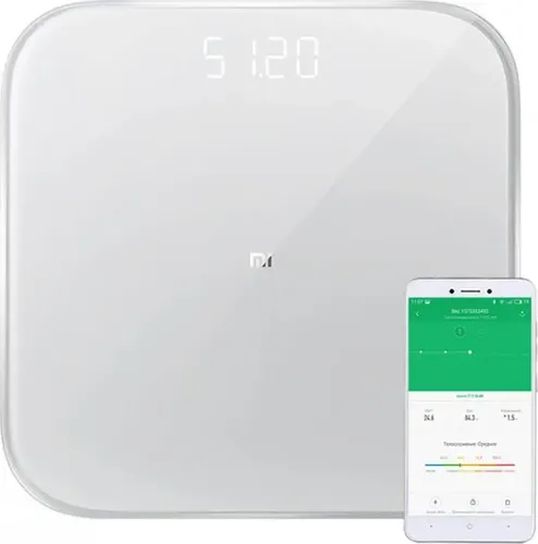 Умные весы Xiaomi Mi Smart Scale 2, Белый, купить недорого
