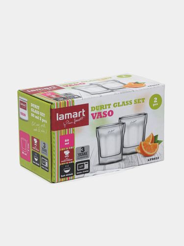 Комплект стаканов Lamart LT9022, 80 мл, 2 шт, 14500000 UZS