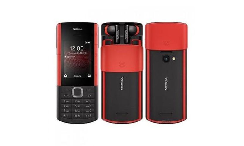 Nokia 5710 XpressAudio mobil telefoni, Black/red, 32 GB, купить недорого