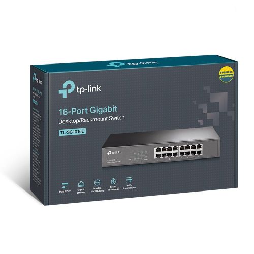 Коммутатор TP-LINK TL-SG1016D, фото