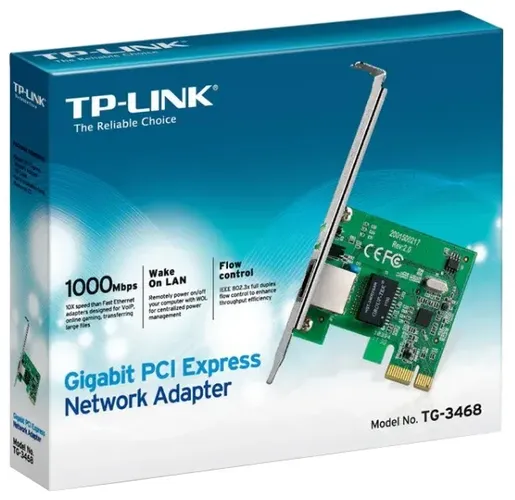 Сетевой адаптер TP-LINK TG-3468, купить недорого