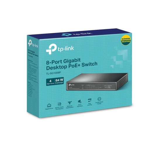 Коммутатор TP-LINK TL-SG1008P, в Узбекистане