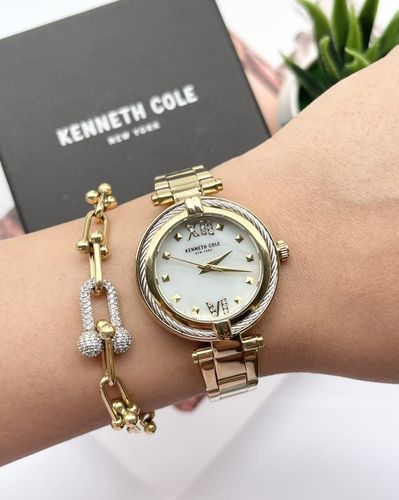Женские часы Kenneth Cole 51052005, Золотой, купить недорого