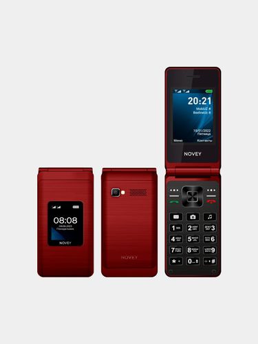 Мобильный телефон Novey S80, Красный