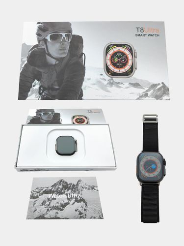 Смарт-часы Smart Watch T8 Ultra Max, Черный, в Узбекистане