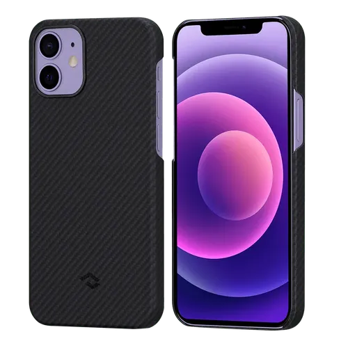 Ультра тонкий чехол Pitaka Air Case для iPhone 12, Black