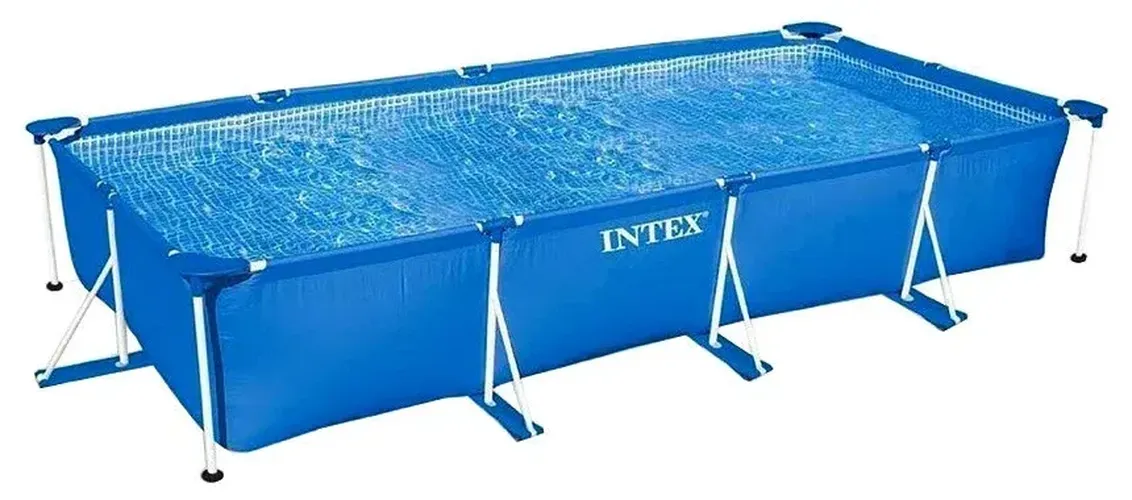 Каркасный прямоугольный бассейн Intex 28273, 450х220х84 см