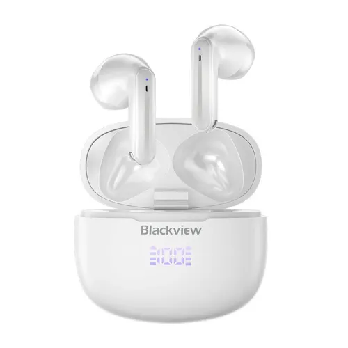 Беспроводные наушники Blackview Earphones TWS BT AirBuds 7, White