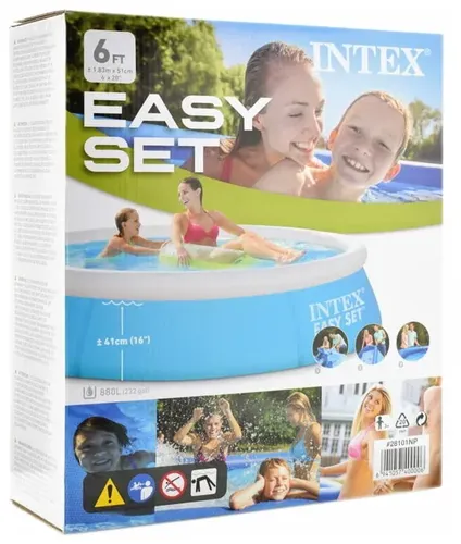 Надувной бассейн Intex Easy Set 28101, 183х51 см, купить недорого