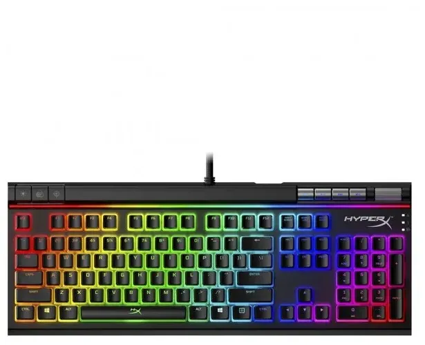 HyperX Alloy Elite 2 o'yin klaviaturasi, qora