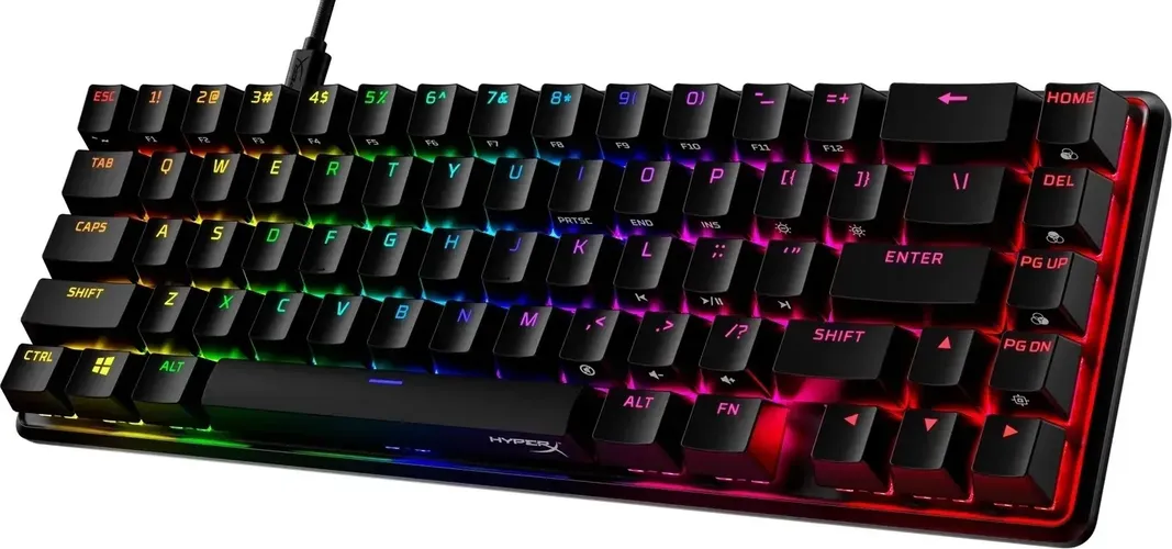 Игровая клавиатура HyperX Alloy Origins 65 HyperX Linear Red, Черный, купить недорого