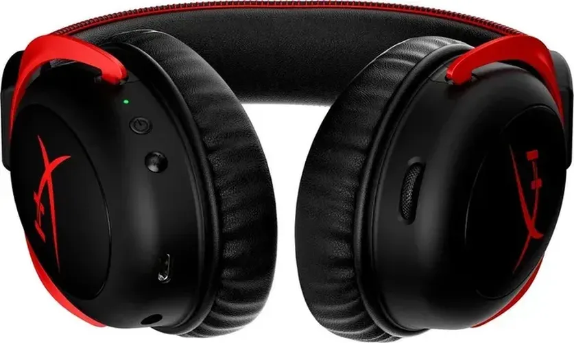 Игровые наушники HyperX Cloud II Wireless, Черный-Красный, фото