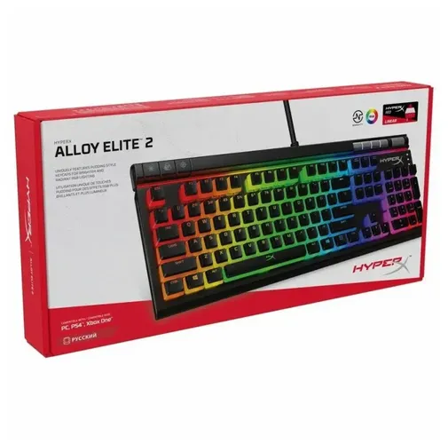 HyperX Alloy Elite 2 o'yin klaviaturasi, qora, купить недорого