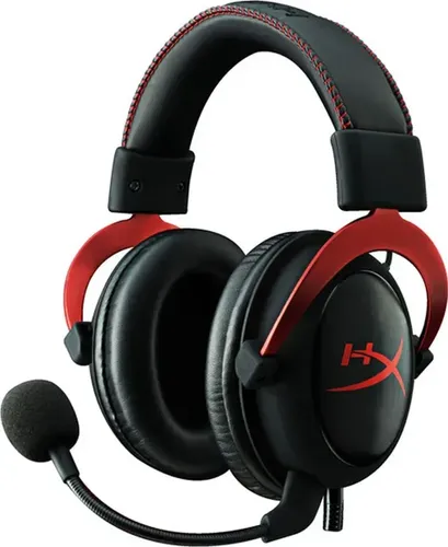 Игровые наушники HyperX Cloud II, Черный-Красный