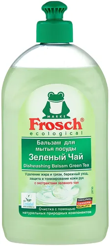 Frosch idishlarni yuvish uchun balzam ko'k choy, 500 ml