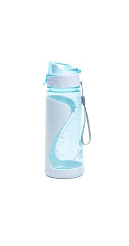 Sport qulfli sport suv shishasi, 600 ml, Moviy