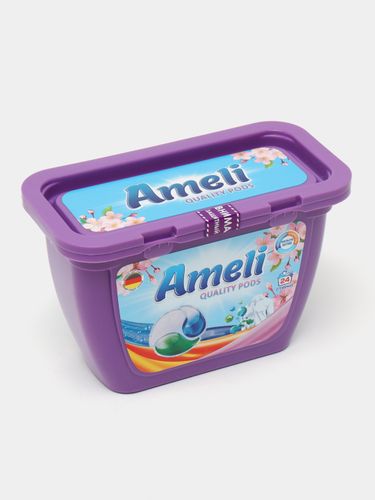 Капсулы для стирки Ameli Quality Pods 3 в 1, 24 шт