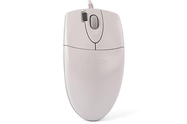 Проводная мышь AvTech OP-620D USB, Белый