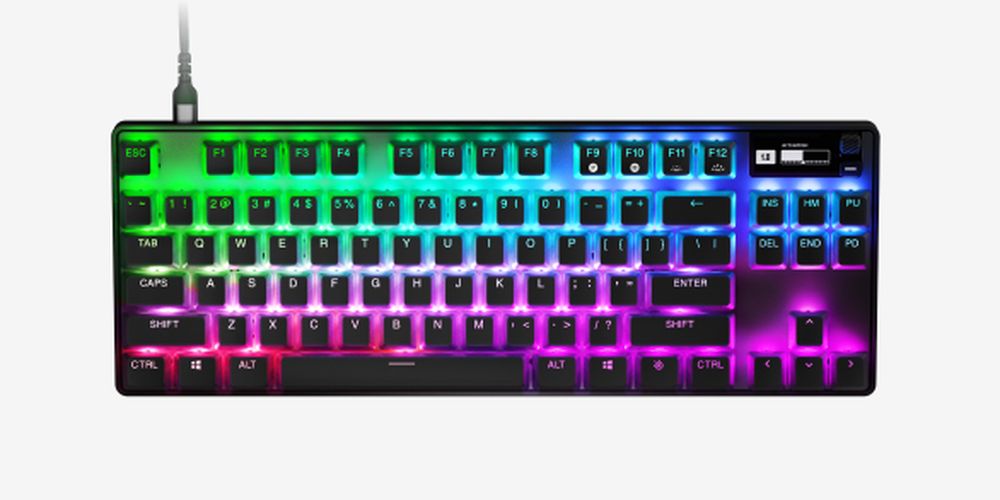 O'yin klaviaturasi SteelSeries Apex PRO TKL (2023) - Adjustable Actuation Switches / US